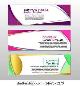 Modern design Vector abstract geometric design banner web template Purple Gradient color. illustration EPS 10