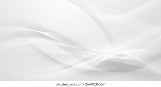 Modern design vector illustration of beautiful Chinese ink landscape painting.