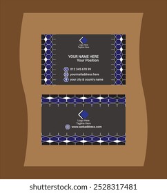 Modern Design Visiting Card Vector Design