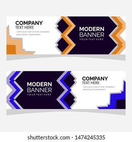 modern design, web banner template, vector illustration.