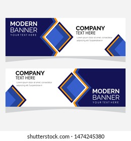 modern design, web banner template, vector illustration.