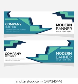 modern design, web banner template, vector illustration.