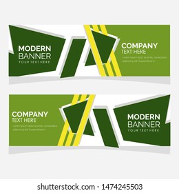 modern design, web banner template, vector illustration.