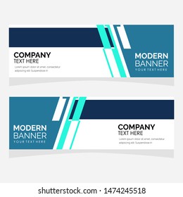 modern design, web banner template, vector illustration.