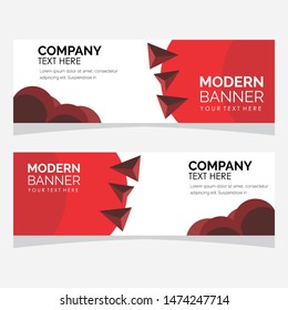 modern design, web banner template collection, vector illustration. 