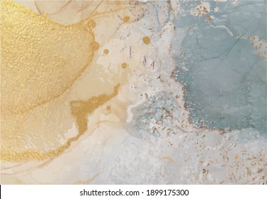 Modern design.Abstract marble texture in gray tones, liquid paints.We use the design of presentations, prints,flyers,business cards, invitations,calendars, websites,packaging, and covers. Vector