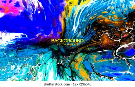 Modern design.Abstract texture splash explosion of colorful bright liquid neon acrylic paints.Art design presentations,prints,wallpapers,flyers,cards,screensavers,paintings,websites,packaging,cover.