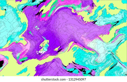 Modern design.Abstract texture splash explosion of colorful bright liquid  line paints.Art design presentations,prints,wallpapers,flyers,cards,screensavers,paintings,websites,packaging,cover.