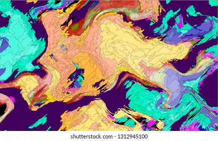 Modern design.Abstract texture splash explosion of colorful bright liquid  line paints.Art design presentations,prints,wallpapers,flyers,cards,screensavers,paintings,websites,packaging,cover.