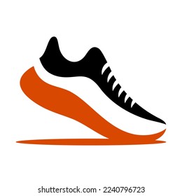 Modern designer men's sneaker logo