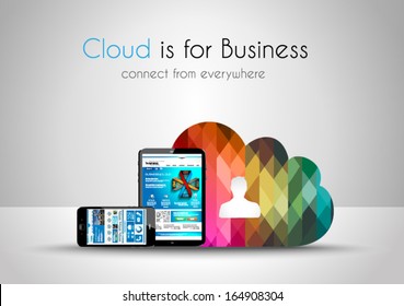 Modern devices mockups fpr your business projects.