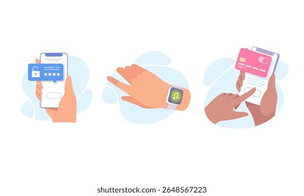 Dispositivos modernos para acceso seguro y notificaciones y Actualizar oportunos para usuarios y sistemas