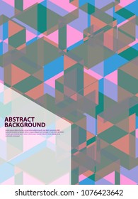 modern diagonal abstract background Geometric element, creative concept,  vector illustration