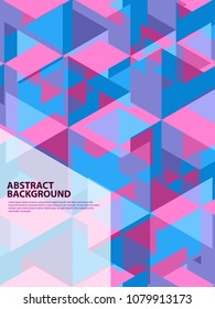 modern diagonal abstract background Geometric element, creative concept,  vector illustration