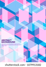 modern diagonal abstract background Geometric element, creative concept,  vector illustration
