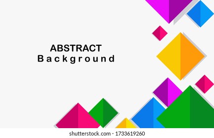  modern diagonal abstract background. Geometric element.  Colorful abstract texture. Vector background 3d paper art style can be used in cover design, book design, poster, cd cover, flyer, website bac