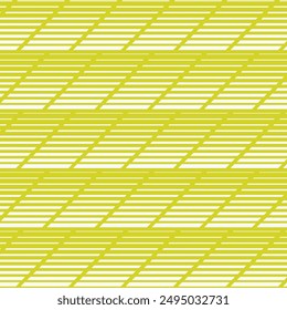 Modern diagonal line pattern in lime green and white. This minimalistic design is perfect for contemporary projects, wallpapers, textiles, and backgrounds, offering a fresh and clean aesthetic.