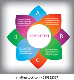 Modern Diagram Business Stock Vector (royalty Free) 119922337