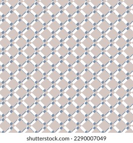 Modern diamonds geometric motif pattern, fabric design vector rapport for background, fabric, textile, wrap, surface, web and print design. vector illustration