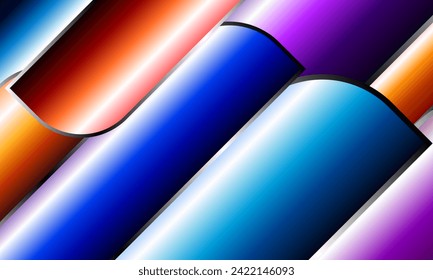 modern digital 3d colorful gradient background