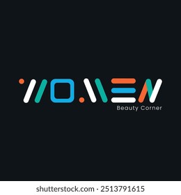 Modern Digital Abstract Alphabet logo Design. Minimal