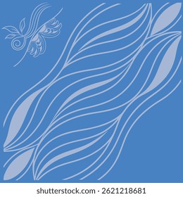 A modern digital abstract artwork featuring a sleek, flowing wave pattern—perfect for stylish decor, backgrounds, or digital design projects.