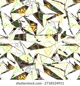 Modern digital abstract design featuring fluid shapes, vibrant colors, and seamless patterns, ideal for fabric printing, textiles, fashion and creative surface applications worldwide.