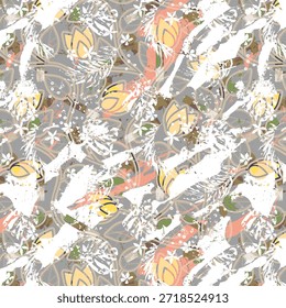 Modern digital abstract design featuring fluid shapes, vibrant colors, and seamless patterns, ideal for fabric printing, textiles, fashion and creative surface applications worldwide.