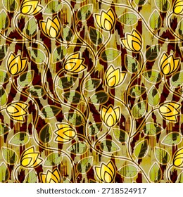 Modern digital abstract design featuring fluid shapes, vibrant colors, and seamless patterns, ideal for fabric printing, textiles, fashion and creative surface applications worldwide.