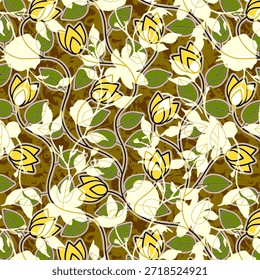 Design digital abstrato moderno com formas fluidas, cores vibrantes e padrões sem costura, ideal para impressão de tecidos, têxteis, moda e aplicações de superfície criativa em todo o mundo.