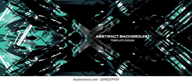Diseño de fondo de Plantilla Abstractas digital moderna