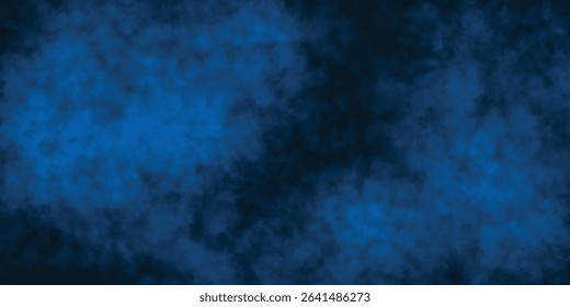 Modern Digital Art Texture with Blue Mist and Dark Vignette

