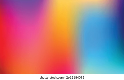 modern digital blurry vibrant colorful gradient abstract background