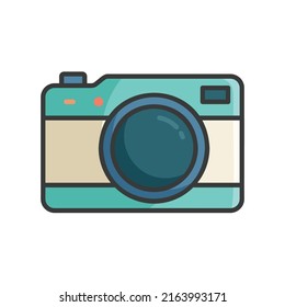 Modernes Symbol für Digitalkamera