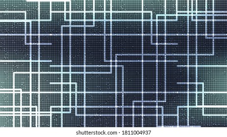 Tecnología de línea digital moderna sobre fondo futuro,Diseño de conceptos digitales y de comunicación de alta tecnología,Espacio libre para texto puesto,Ilustración vectorial.
