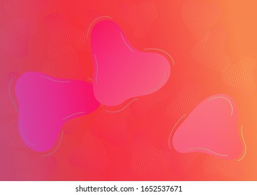  Patrón digital moderno con formas fluidas.