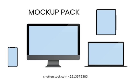 Moderno dispositivo tecnológico digital no fundo branco