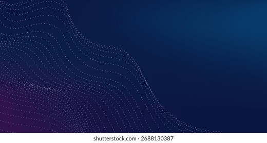 Concepto de tecnología digital moderna. Ilustración de computadora de alta tecnología punto de luz simple arte bueno