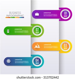  Modern digital template vector  banner infographics.