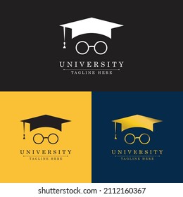 Modern Digital University Logos. Education Logo. EPS10