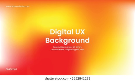 modern digital ux design background or vector gradient background website design.