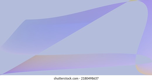 Modern Digital Violet Dark Illustration. Layers Minimal Pastel Smooth Fluid Gradient Mesh. Futuristic Rainbow Shape Color Trendy Background. Dynamic Lavender Purple Multicolor Smooth Surface.