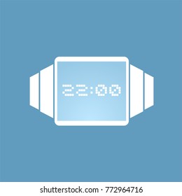 modern digital wristwatch