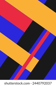 Modern dinamic composition. Cover design.