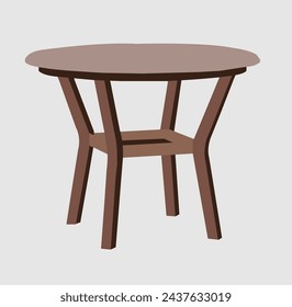 Modern dine in table for home