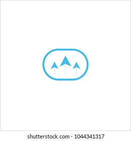 modern directions logo design