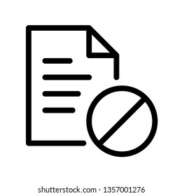 Modern disabled file folder icon