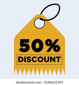 Design vetorial de etiqueta de desconto moderno para ofertas, promoções e vendas.