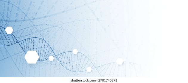 Modern dna design, neural pathways, molecular strands