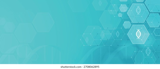 Modern dna design, neural pathways, molecular strands